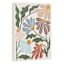 Boho Floral Canvas Wall Art, 12x16