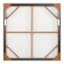 Framed Gold Leaf Canvas Wall Art, 40"