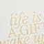 Life Is a Gift Canvas Wall Art, 12x16