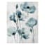 Blue Poppy Canvas Wall Art, 24x32