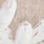 Hand Paint Neutral Floral Canvas Wall Art, 24x30
