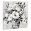 White Floral Vase Wall Art, 24"