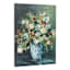 Green Floral Canvas Wall Art, 24x32