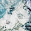 Soft Blue Floral Canvas Wall Art, 30"