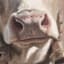 Double Cow Canvas Wall Art, 24"