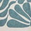 Aqua Boho Floral Canvas Wall Art, 12x16