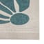 Aqua Boho Floral Canvas Wall Art, 12x16