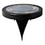 4-Pack 15-Lumen Solar Multi-Purpose Color Changing Disc Light