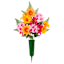 Patriotic Butterfly Floral Round Vase, 22"