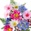 Patriotic Butterfly Floral Round Vase, 22"