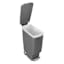 SimpleHuman Grey Slim Trash Can, 40l
