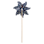 Patriotic Stars & Stripes Whirligig, 41"