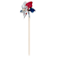 Patriotic Iridescent Pinwheel, 19"