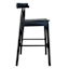 Aurora Wooden Counter Stool, Espresso Finish