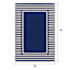(E541) Sunny Club Solstice Border Area Rug, 5x7