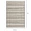 (E539) Honeybloom Colourscape Heritage Striped Area Rug, 5x7