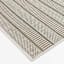 (E539) Colourscape Heritage Stripe Outdoor Area Rug, 8x10