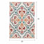 Solstice Annalise Blue & Red Outdoor Area Rug, 5x7