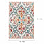 Solstice Annalise Blue & Red Outdoor Area Rug, 8x10