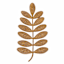 Leaf Rattan Wall Decor, Large