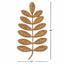 Leaf Rattan Wall Decor, Large