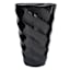 Twist Black Outdoor Planter, Large