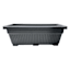 Grey Plastic Box Outdoor Planter, 29"