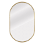Gold Oval Wall Mirror, 24x38