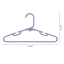10-Pack Tiny Dreamers Hanger, Purple