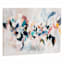 Multicolor Embellished Abstract Canvas Wall Art, 32x40