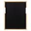 Glass Framed Brown Fabric Wall Art, 16x20