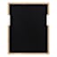 Glass Framed Red Fabric Wall Art, 16x20