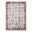 (D621) Freya Terracotta Medallion Area Rug, 5x7