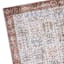 (D621) Freya Terracotta Medallion Area Rug, 5x7