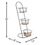 3-Planter's with Metal Stand, 39"