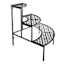 Black Tiered Metal Plant Stand, 24"