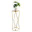 Providence Gold Metal Plant Stand, Small