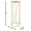 Providence Gold Metal Plant Stand, Small