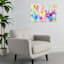 Colorful Abstract Canvas Wall Art, 36x24
