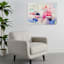 Colorful Abstract Canvas Wall Art, 40x30