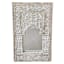 Found & Fable Wood Carved Table Decor, 13.5"