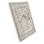 Found & Fable Wood Carved Table Decor, 13.5"