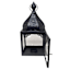 Black Metal Lantern, 9.5"