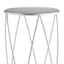 Providence Silver Metal Plant Stand, Large
