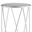 Providence Silver Metal Plant Stand, Small