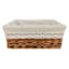 Doily Wicker Storage Basket, Medium