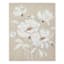 Hand Painted Flowers Canvas Wall Art, 39"