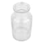Clear Glass Round Bud Vase, 5"