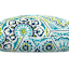 Calista Teal Lumbar Outdoor Throw Pillow, 14x20