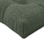 Honeybloom Endive Green Premium Outdoor Wicker Seat Cushion